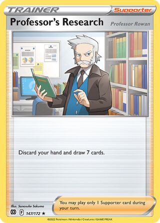 Professor's Research, WC Deck 2022 (Ice Rider Palkia) 147/172