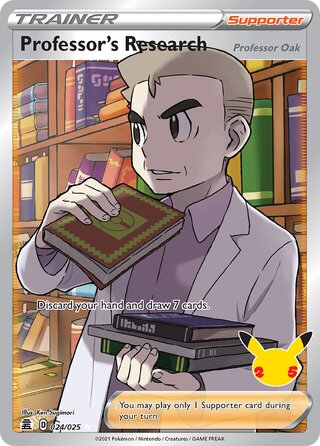 Professor's Research, Celebrations 024/025