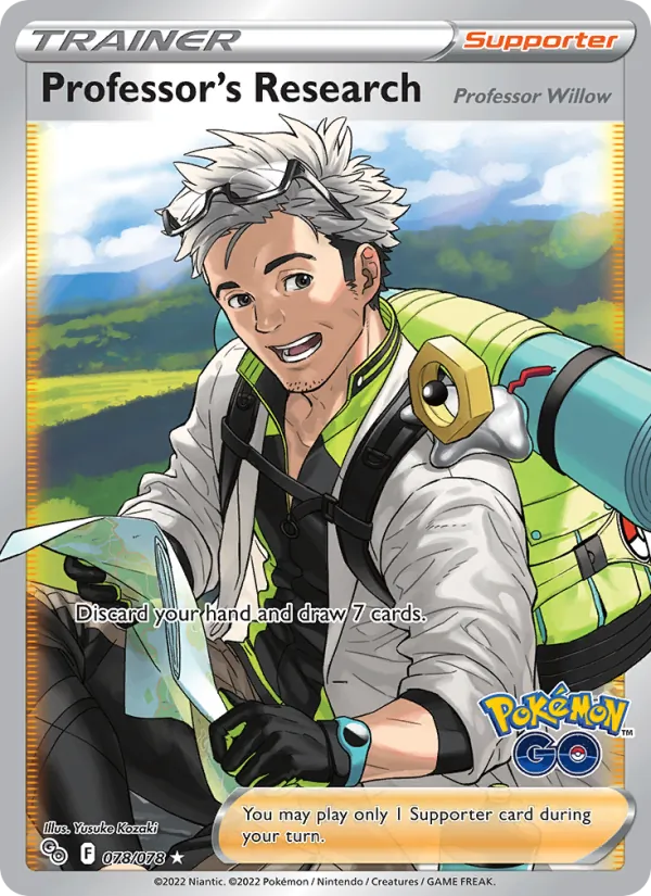 Professor's Research, Pokémon GO 078/078