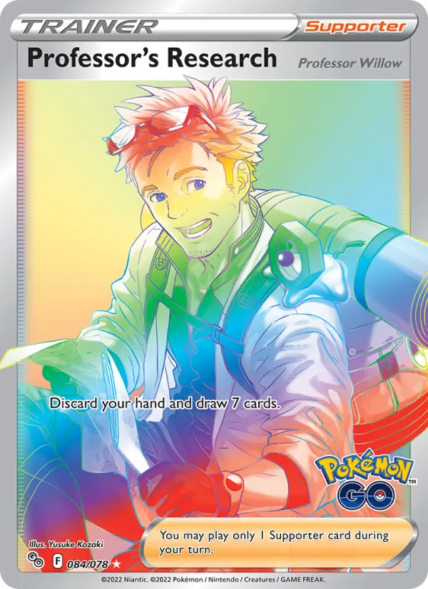 Professor's Research, Pokémon GO 084/078