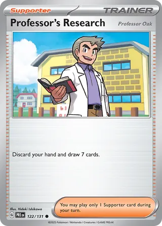 Professor's Research, Prismatic Evolutions 122/131