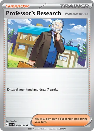 Professor's Research, Prismatic Evolutions 124/131
