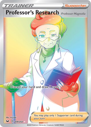 Professor's Research, Sword & Shield 209/202
