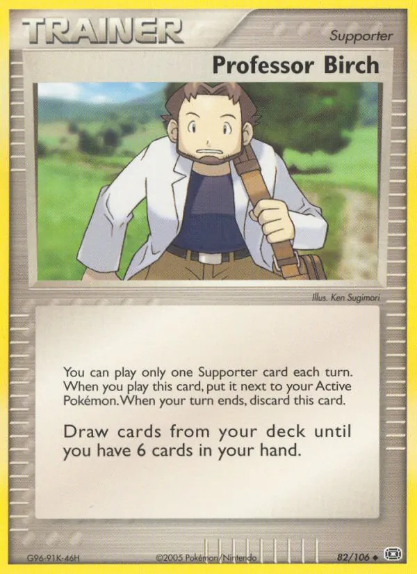 Professor Birch, Emerald 082/106