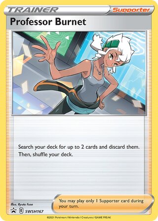 Professor Burnet, WC Deck 2023 (Colorless Lugia) SWSH167