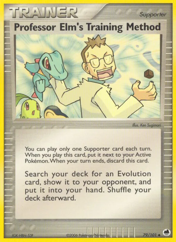 Professor Elm's Training Method, Dragon Frontiers 079/101