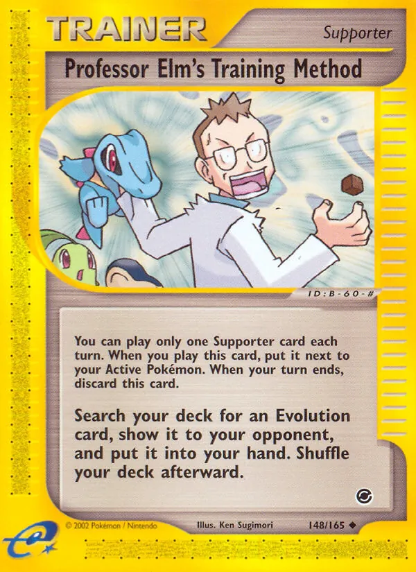 Professor Elm's Training Method, Expedition Base Set 148/165