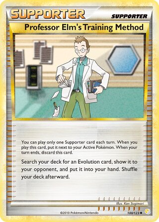Professor Elm's Training Method, WC Deck 2011 (Reshiphlosion) 100/123