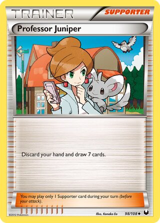 Professor Juniper, WC Deck 2013 (Ultimate Team Plasma) 098/108