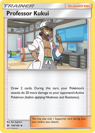 Professor Kukui, WC Deck 2017 (Ice Path FTW) 128/149