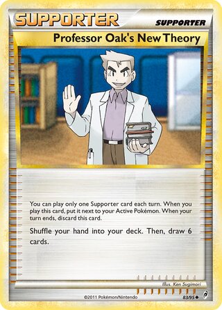 Professor Oak's New Theory, WC Deck 2012 (Terraki-Mewtwo) 083/095