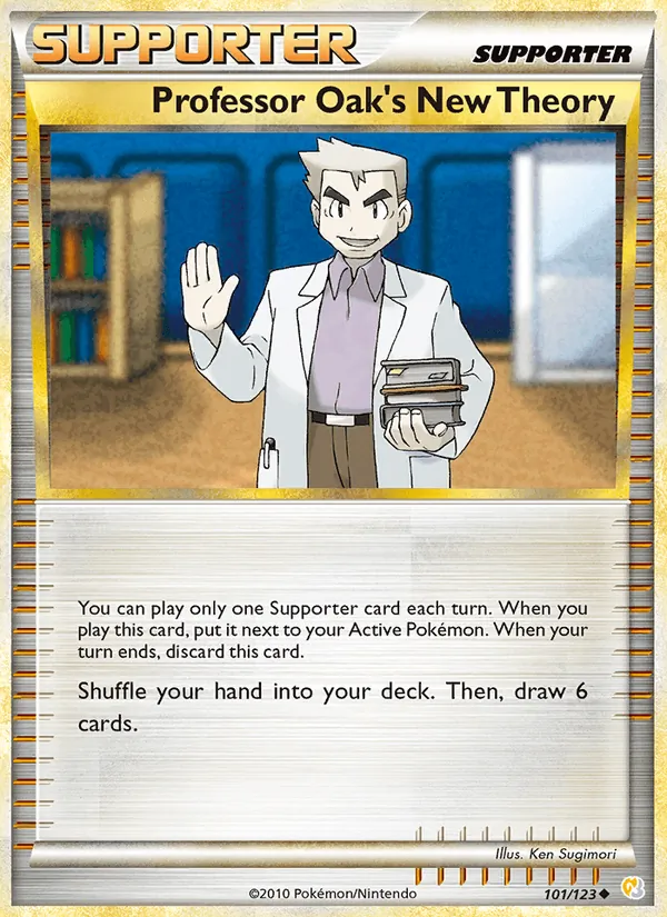 Professor Oak's New Theory, HeartGold & SoulSilver 101/123