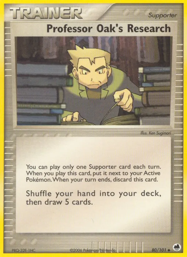 Professor Oak's Research, Dragon Frontiers 080/101