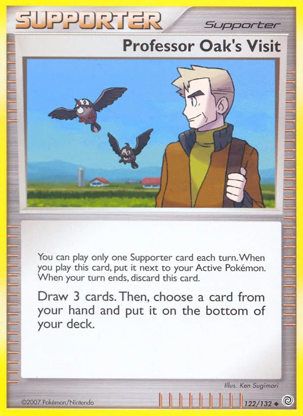 Professor Oak's Visit, Secret Wonders 122/132