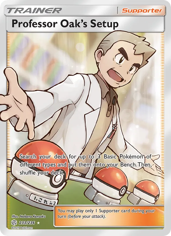 Professor Oak’s Setup, Cosmic Eclipse 233/236