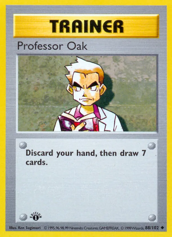 Professor Oak, Base Set 088/102