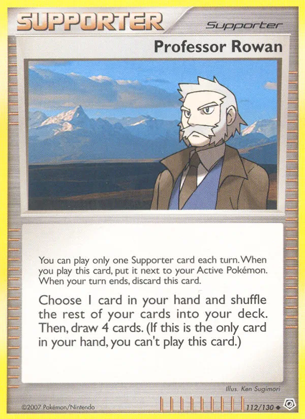 Professor Rowan, Diamond & Pearl 112/130