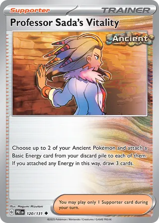 Professor Sada's Vitality, Prismatic Evolutions 120/131