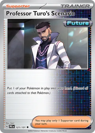 Professor Turo's Scenario, Prismatic Evolutions 121/131