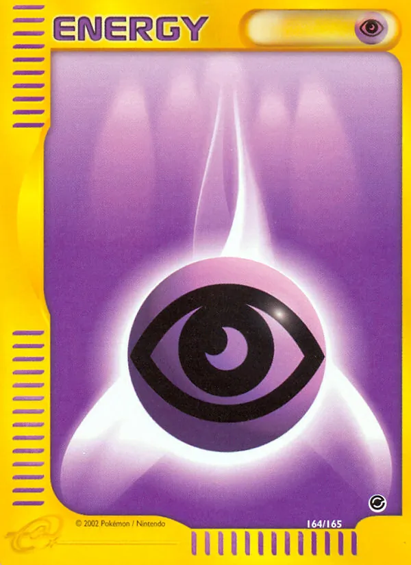 Psychic Energy, Expedition Base Set 164/165