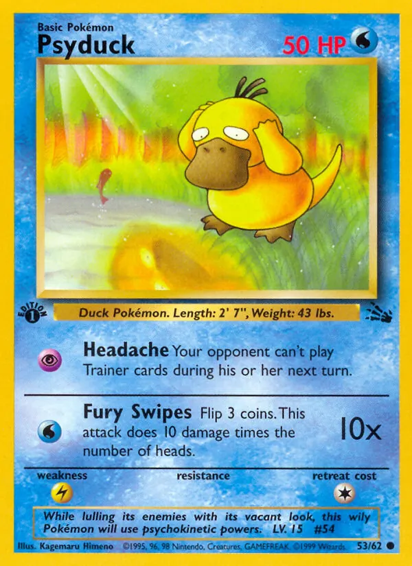 Psyduck, Fossil 053/062