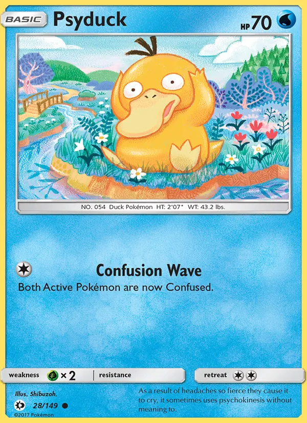 Psyduck, Sun & Moon 028/149