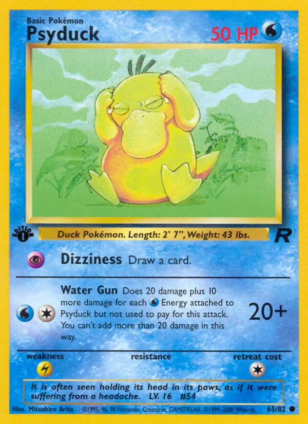Psyduck, Team Rocket 065/082