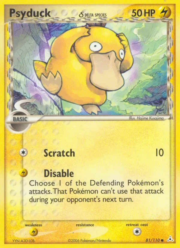 Psyduck δ, Holon Phantoms 081/110