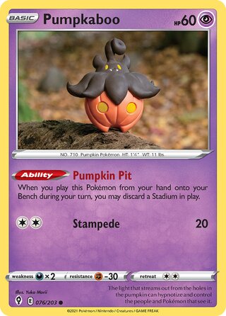 Pumpkaboo, WC Deck 2022 (ADP) 076/203