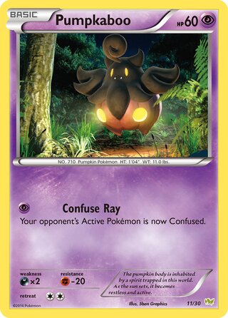 Pumpkaboo, XY trainer Kit (Noivern) 011/030