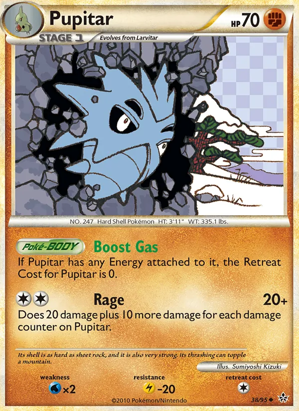 Pupitar, Unleashed 038/095