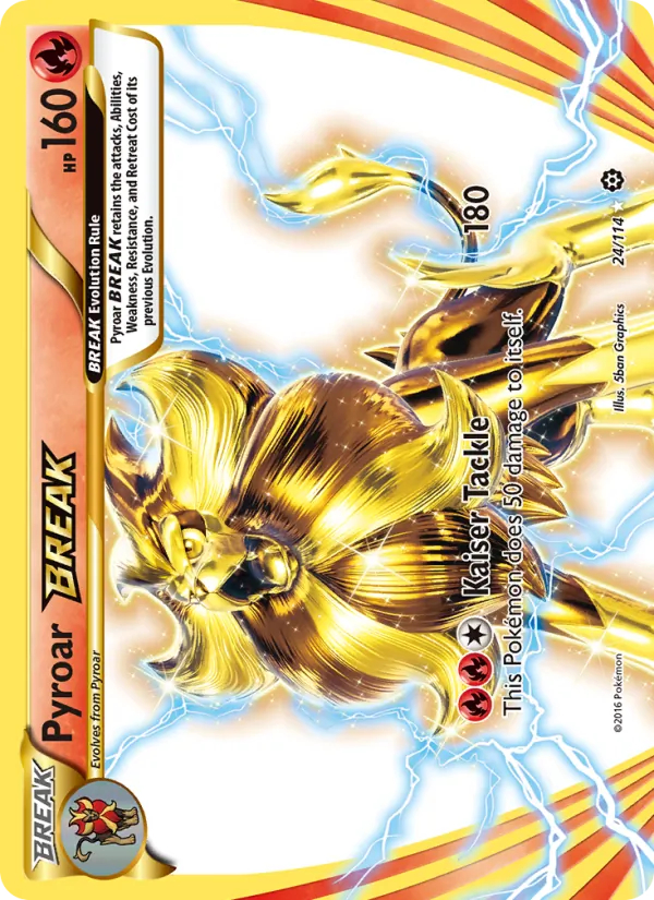 Pyroar BREAK, Steam Siege 024/114
