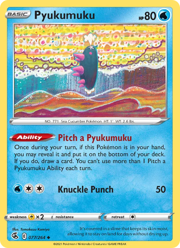 Pyukumuku, Fusion Strike 077/264