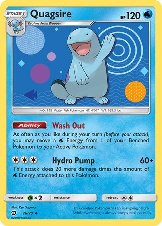 Quagsire, Dragon Majesty 026/070