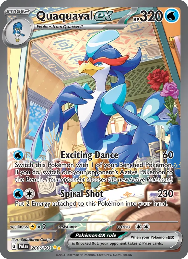 Quaquaval EX, Paldea Evolved 260/193
