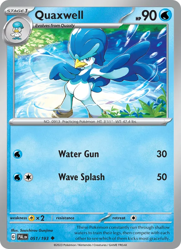 Quaxwell, Paldea Evolved 051/193