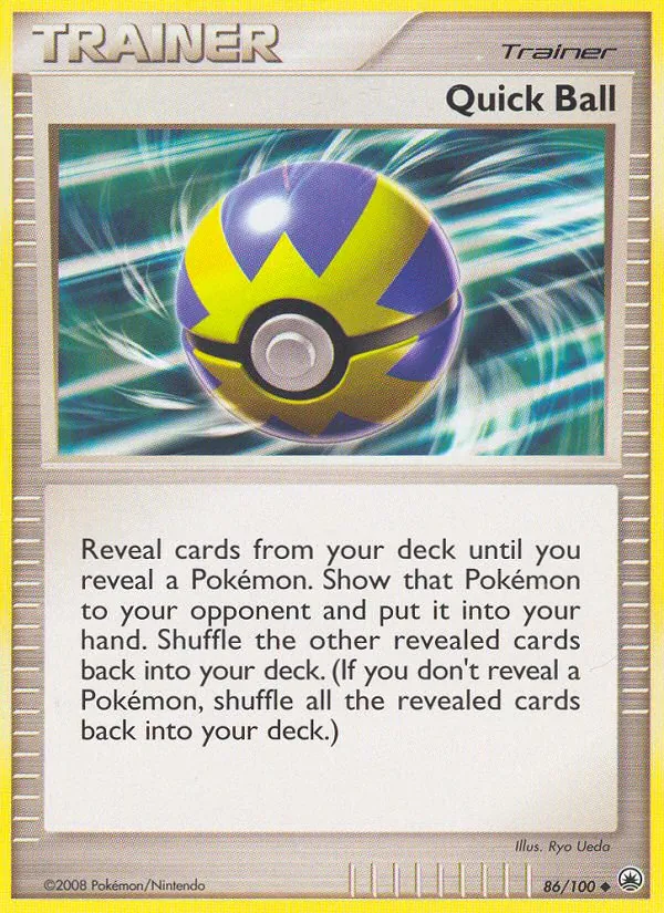Quick Ball, Majestic Dawn 086/100