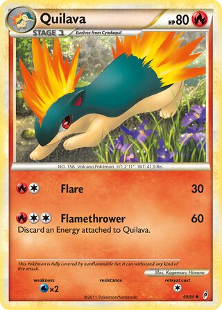 Quilava, WC Deck 2011 (Reshiphlosion) 049/095
