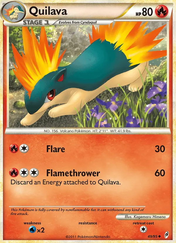 Quilava, Call of Legends 049/095