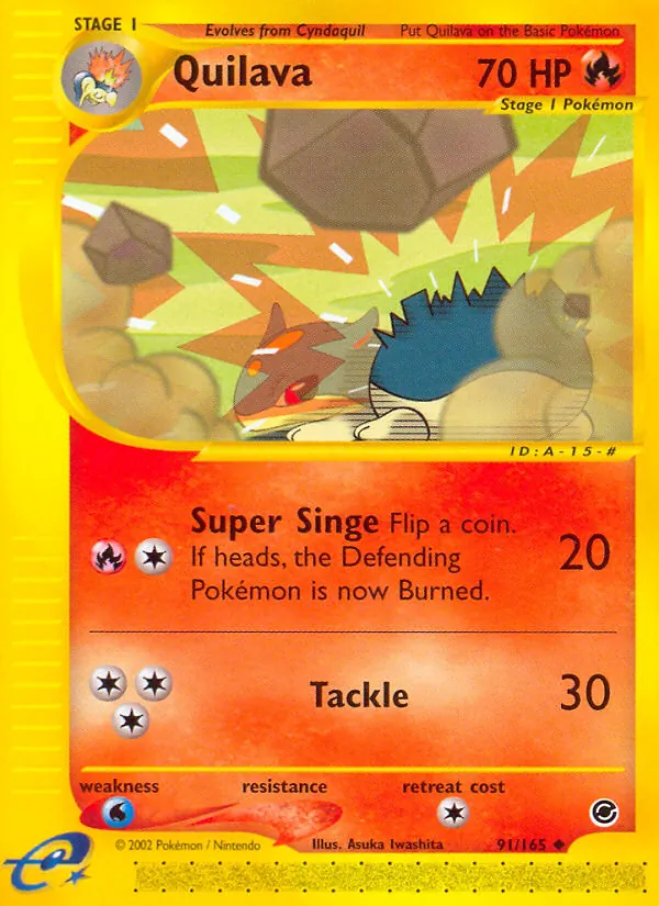 Quilava, Expedition Base Set 091/165