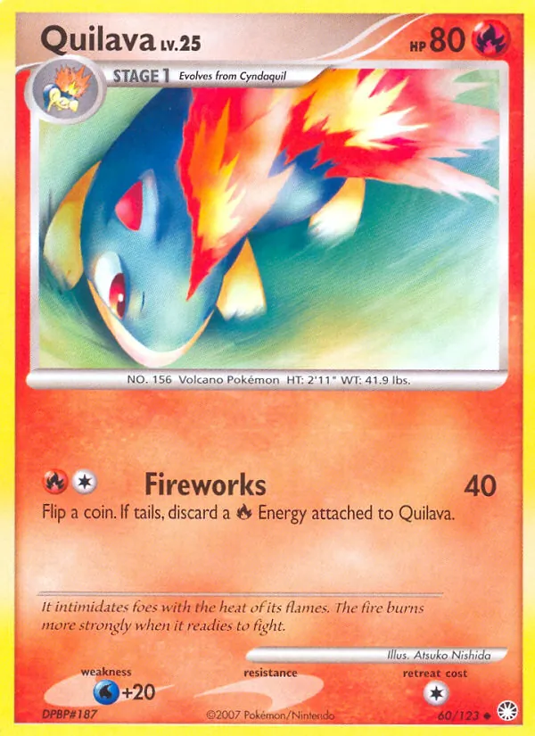 Quilava, Mysterious Treasures 060/123