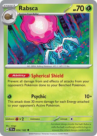 Rabsca, Play! Pokémon Prize Pack Series Five 024/162