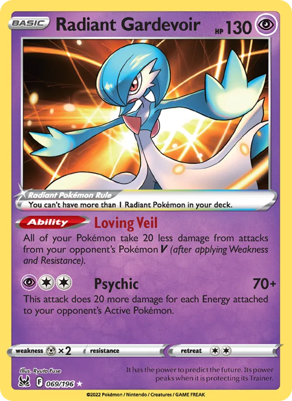 Radiant Gardevoir, Lost Origin 069/196