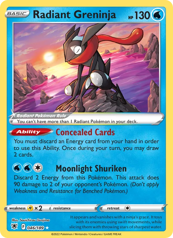 Radiant Greninja, Astral Radiance 046/189
