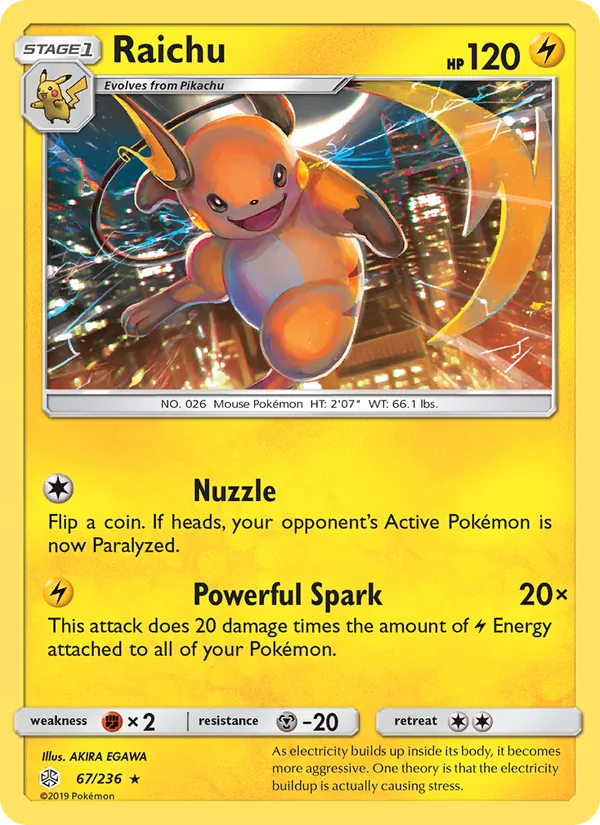 Raichu, Cosmic Eclipse 067/236