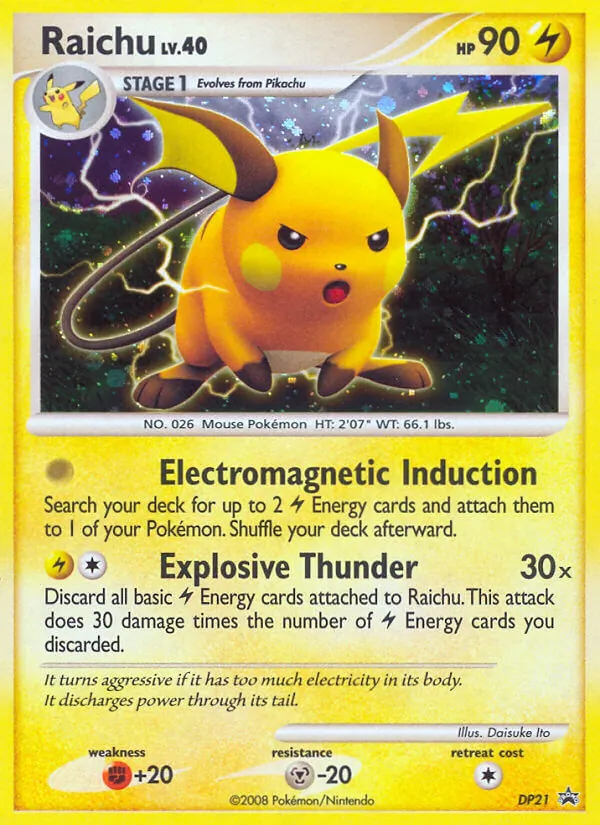 Raichu, Diamond & Pearl Promos DP21