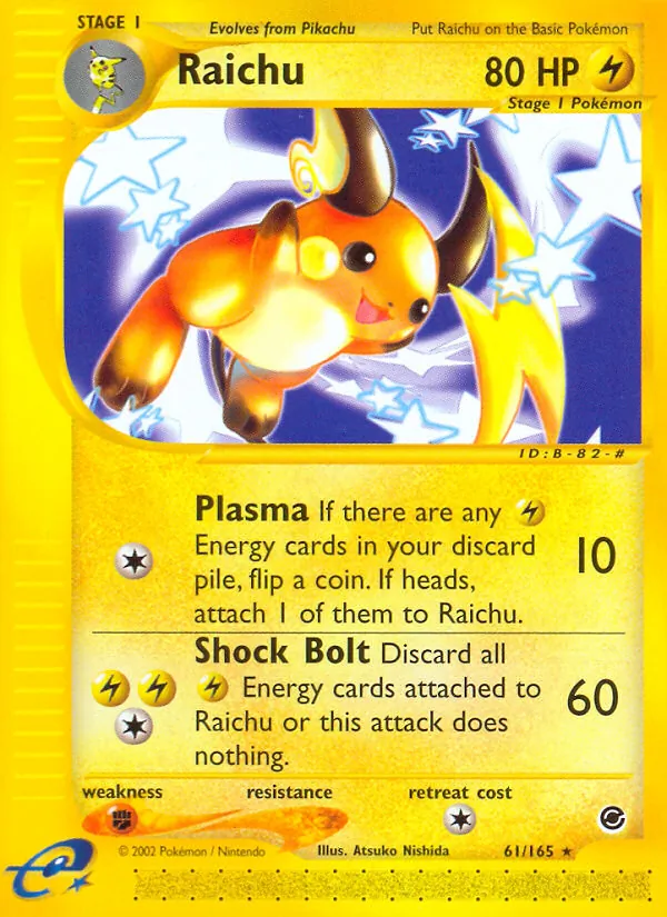 Raichu, Expedition Base Set 061/165