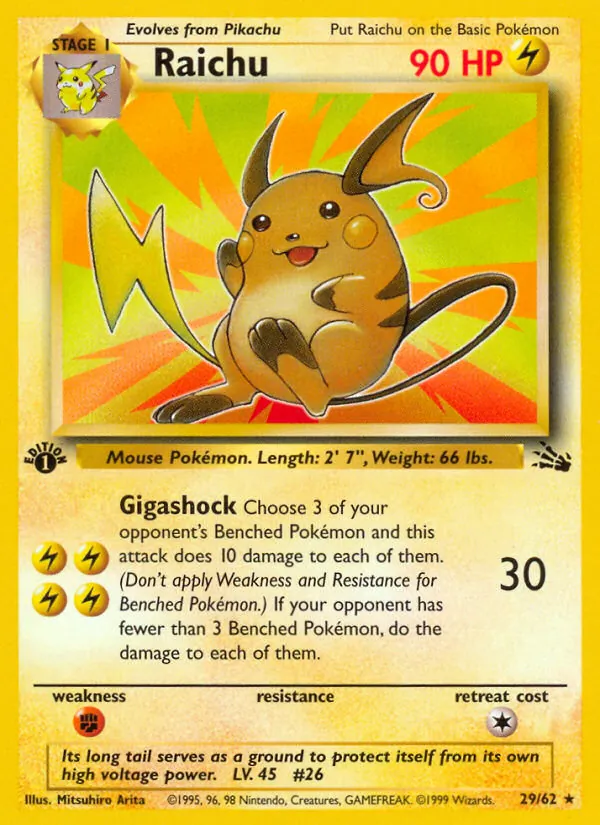 Raichu, Fossil 029/062