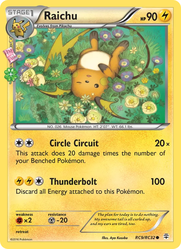 Raichu, Generations RC9/83