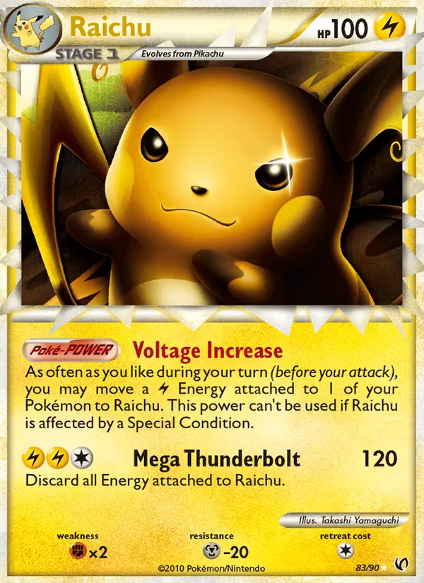 Raichu, Undaunted 083/090